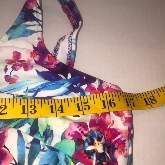Fantasie Swimwear Sardinia Floral Print 1 Piece Plus Sz Swimsuit/Underwire 44DDD - Picture 7 of 16
